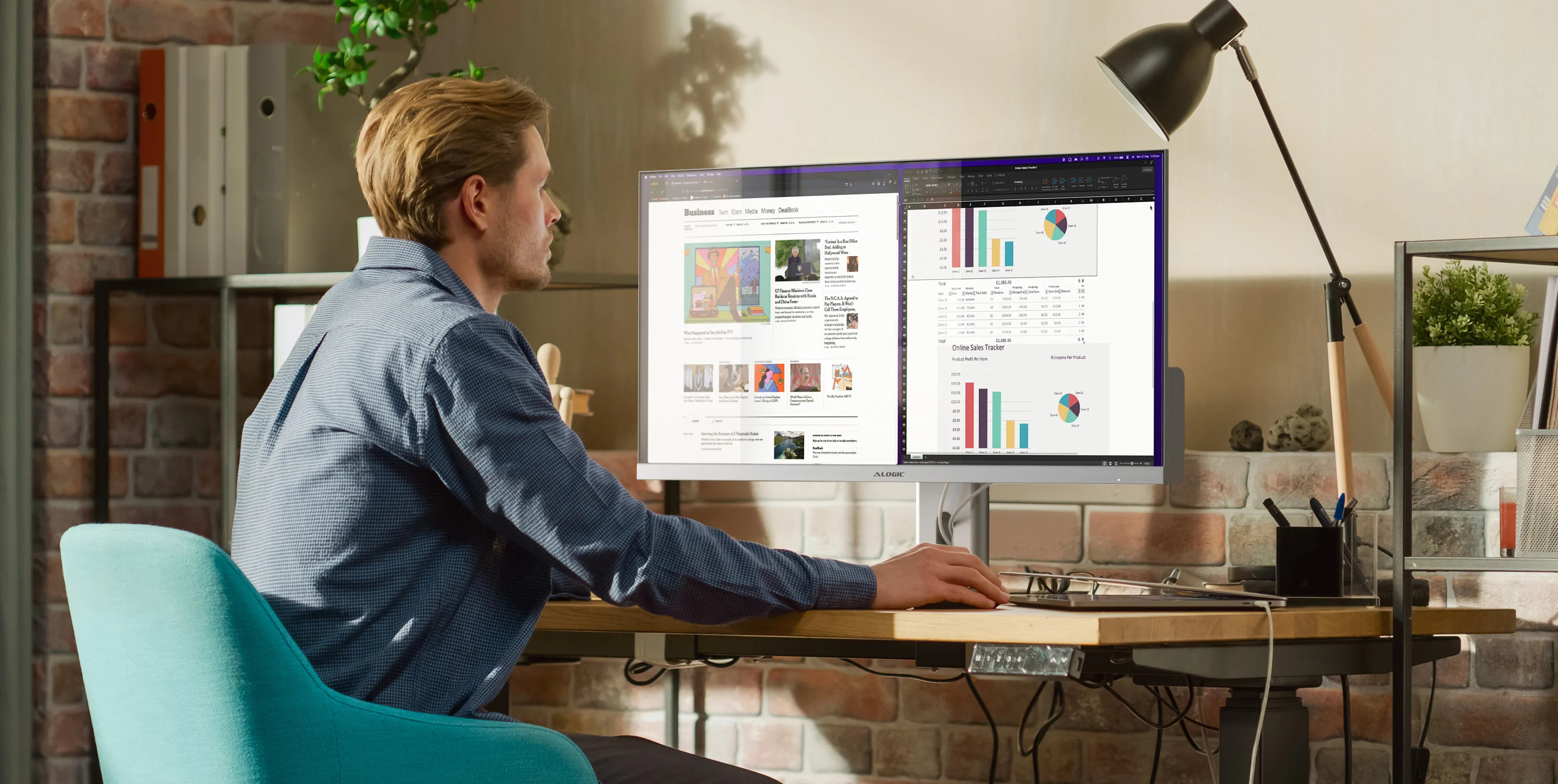 Monitor Alogic Edge 34