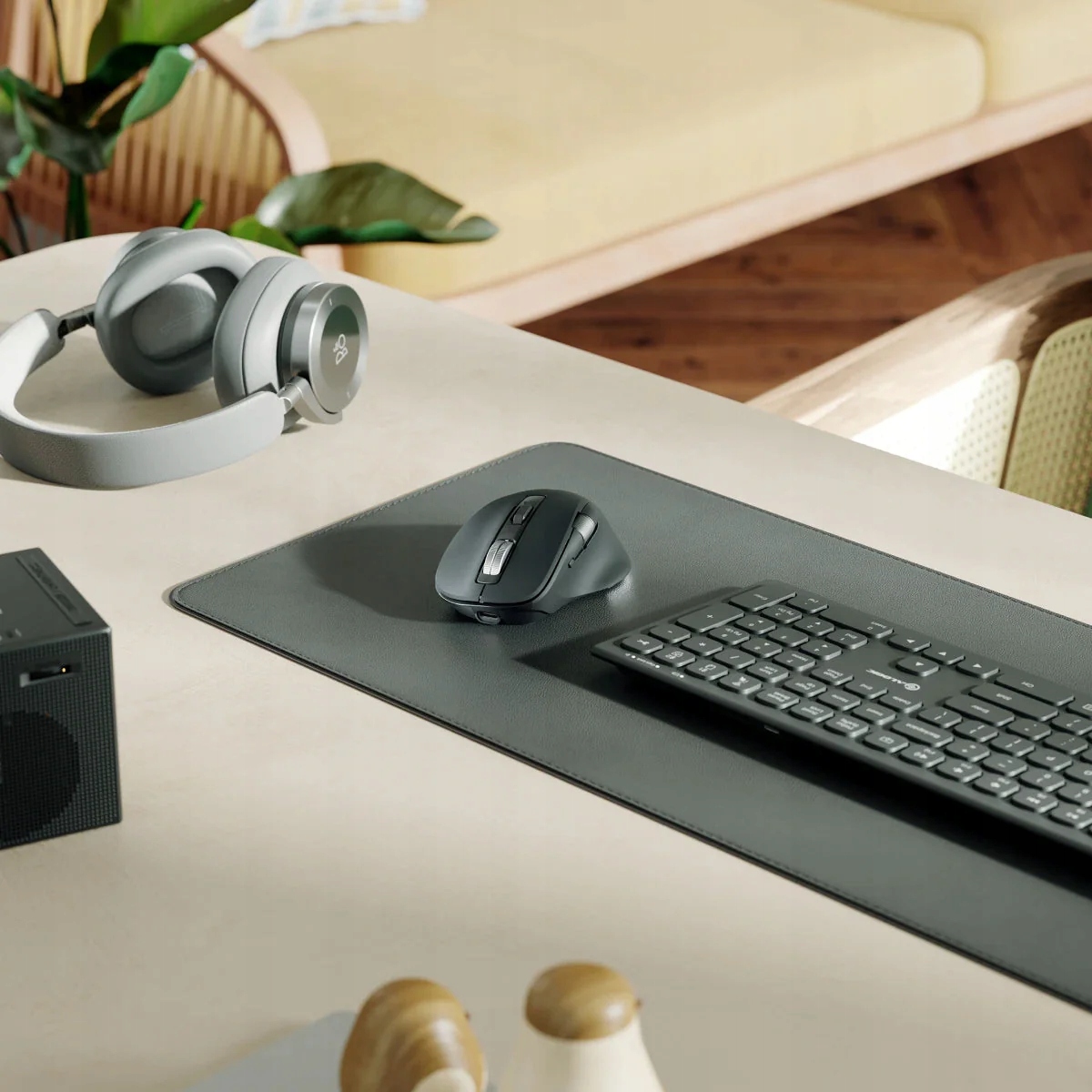 Profesjonalna mysz bezprzewodowa Wirless + Bluetooth Alogic Apex czarna                                                                                                                                                                                                     