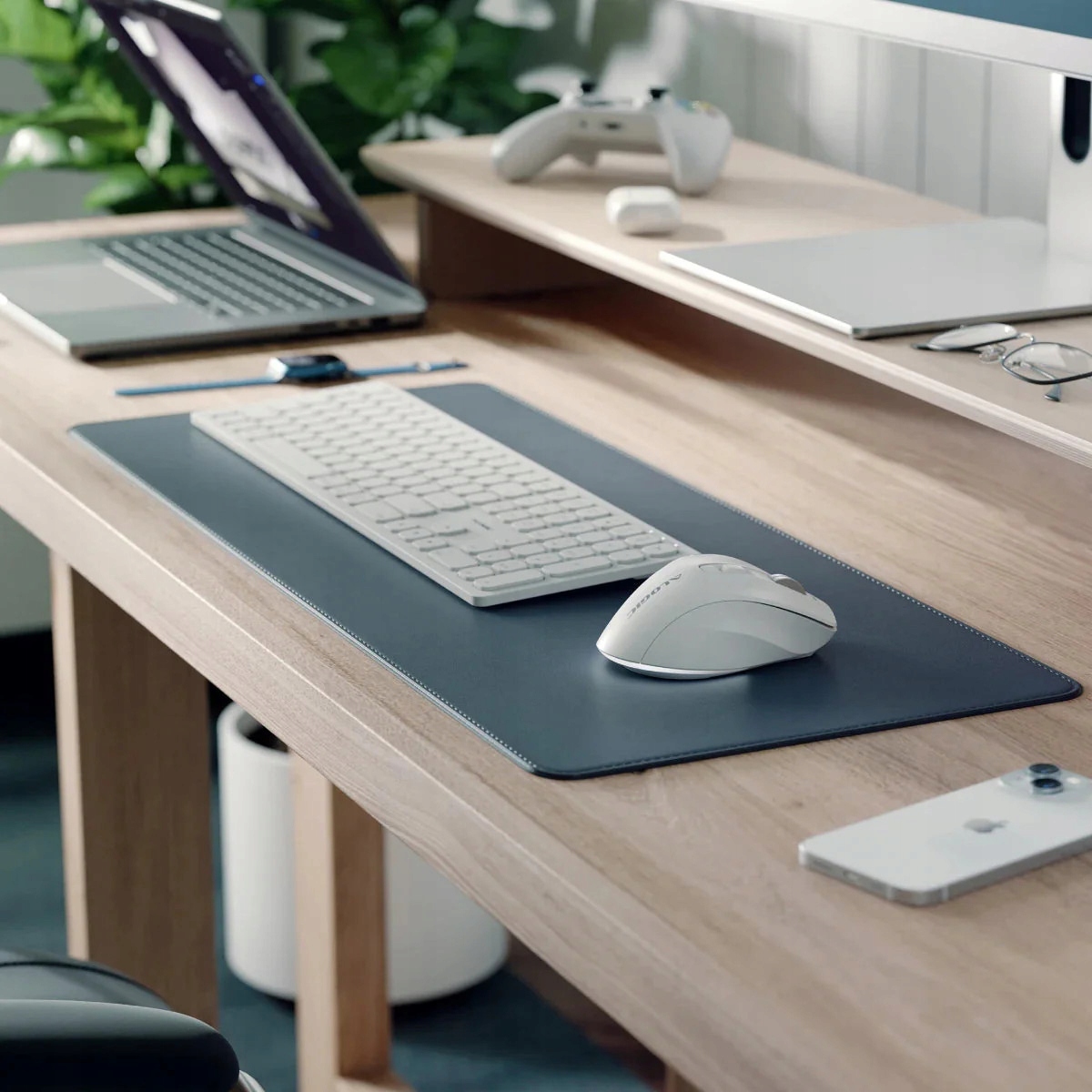 Mysz bezprzewodowa USB-C alogic apex 7-przyciskowa