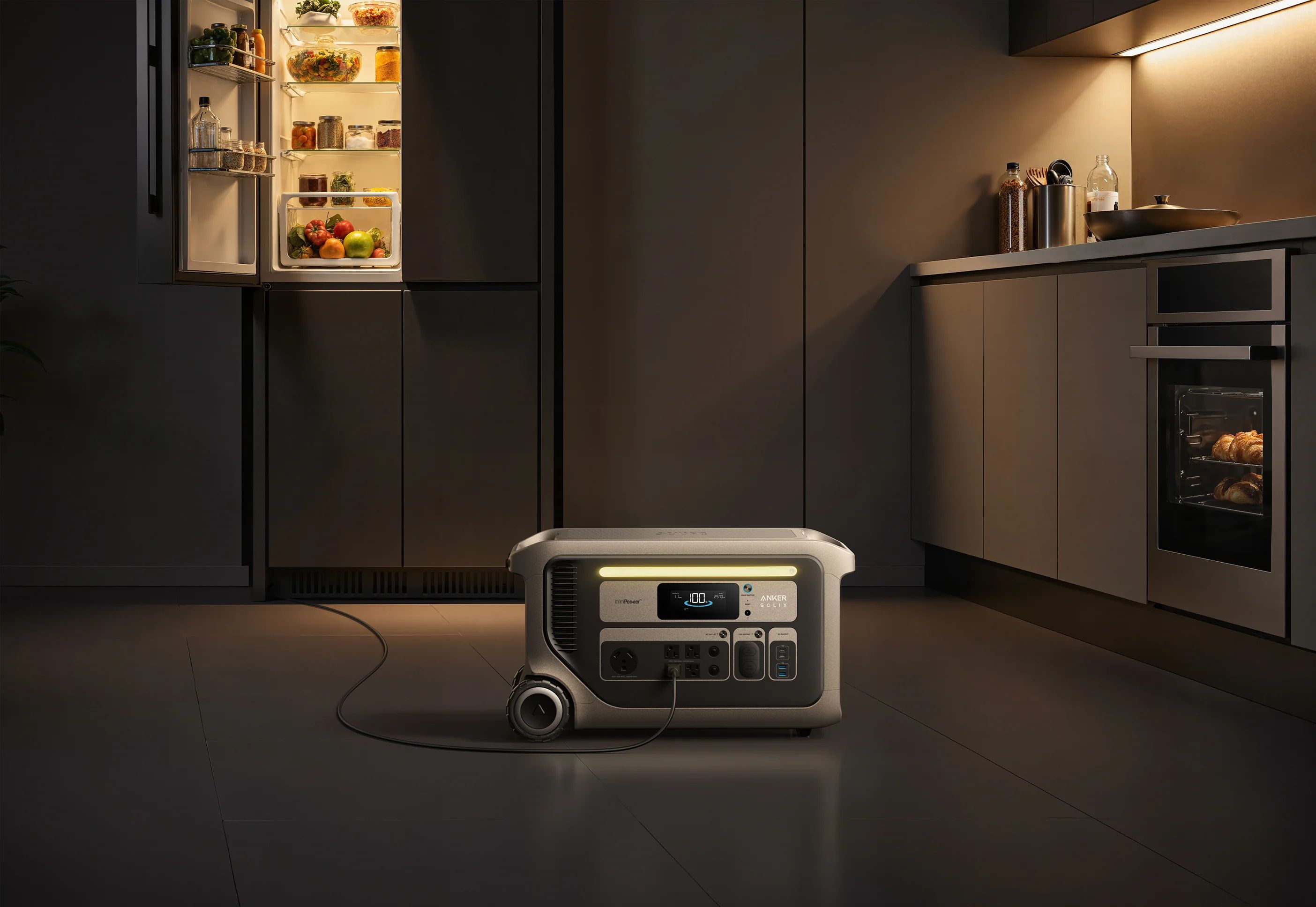 Przenośna stacja zasilania anker solix f3000 3072wh 3600w