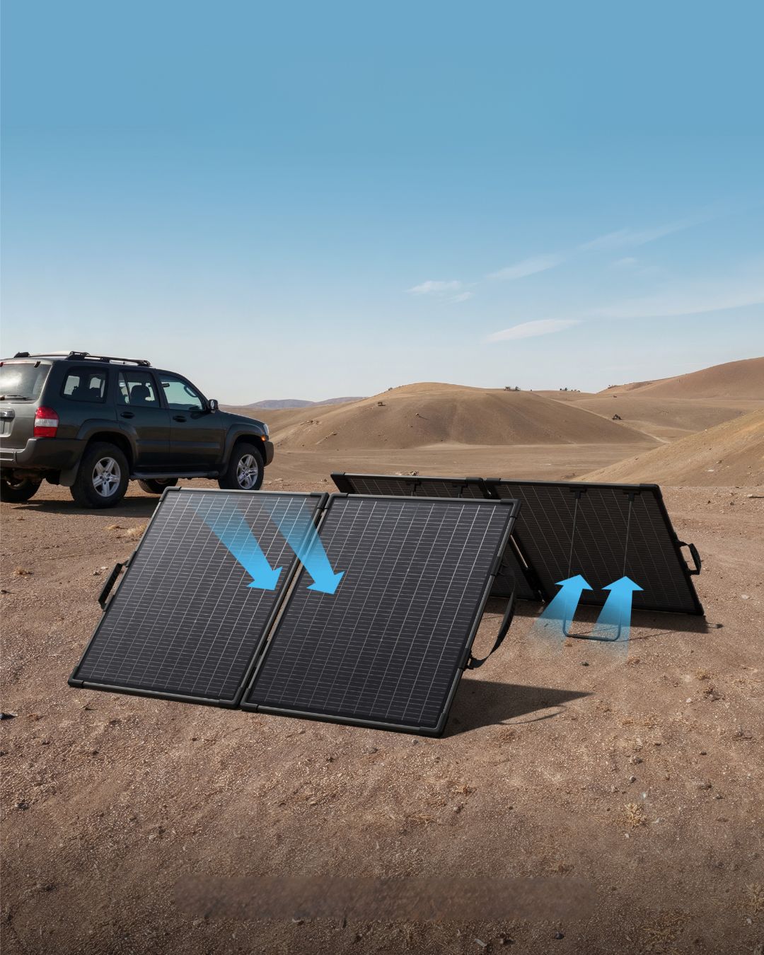 Składany panel solarny Bifacial Anker Solix PS100 100W 