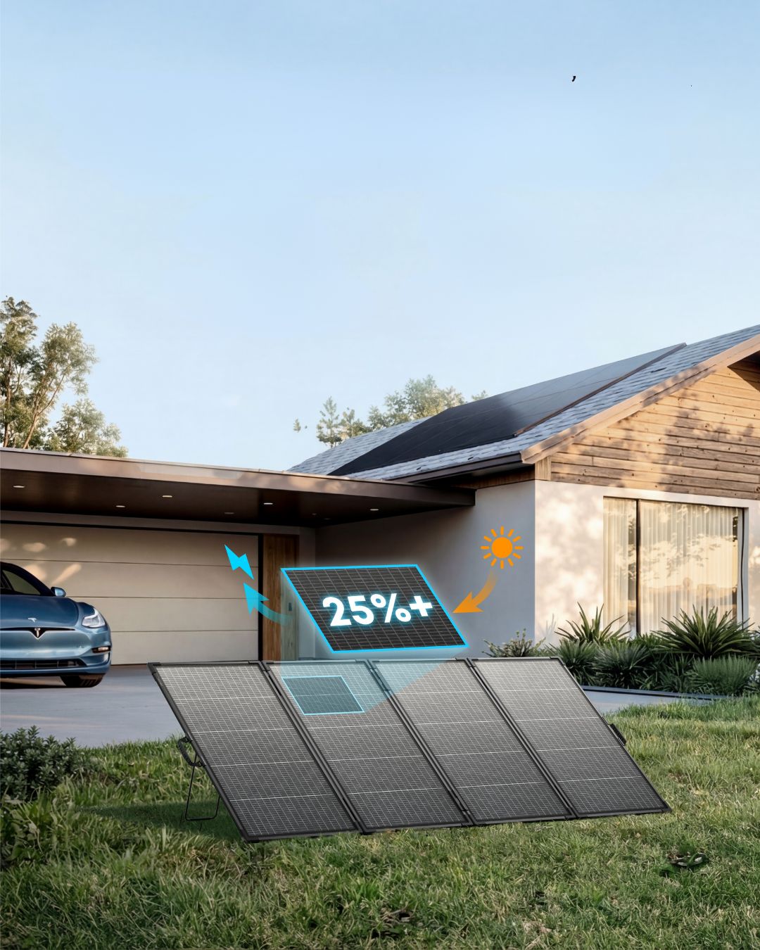Panel solarny składany Bifacial Anker Solix PS400 400W 