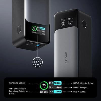 Powerbank Anker 737 GaNPrime 140W PD 24000 mAh