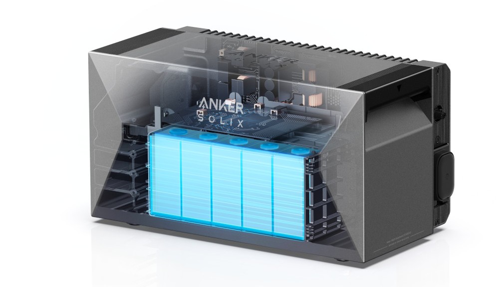Magazyn energii Anker Solix Solarbank 2 E1600 AC 1600Wh 800W + Sterownik Anker Solix Smart Meter A17X7311