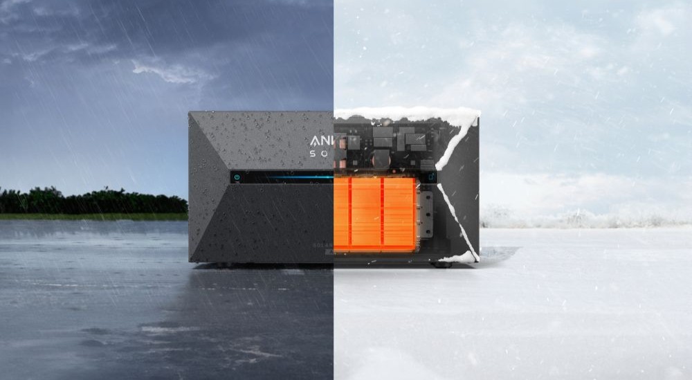 Magazyn energii Anker Solix Solarbank 2 E1600 AC 1600Wh 800W + Sterownik Anker Solix Smart Meter A17X7311
