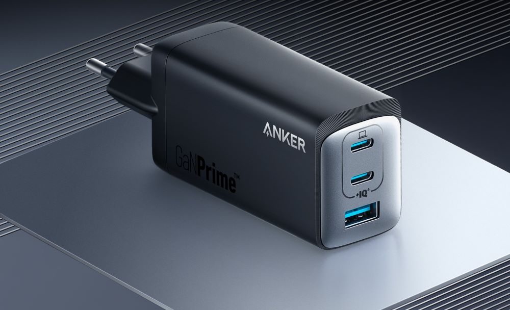 Ładowarka Anker GaNPrime 737 120W 1x USB-A 2x USB-C