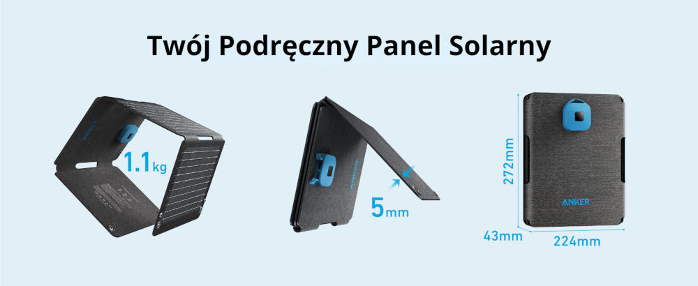 Panel solarny Anker Solix PS30 30W