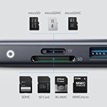 Hub Anker PowerExpand 8-in-1 USB-C PD Media