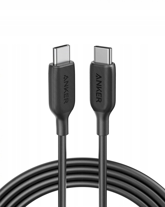 Kabel Anker PowerLine III USB C do USB C 100W 1.8 m czarny
