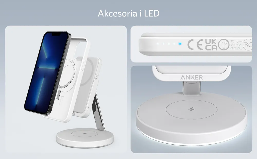 Ładowarka Anker PowerPort III 3-Port 65W 1x USB-A 2x USB-C