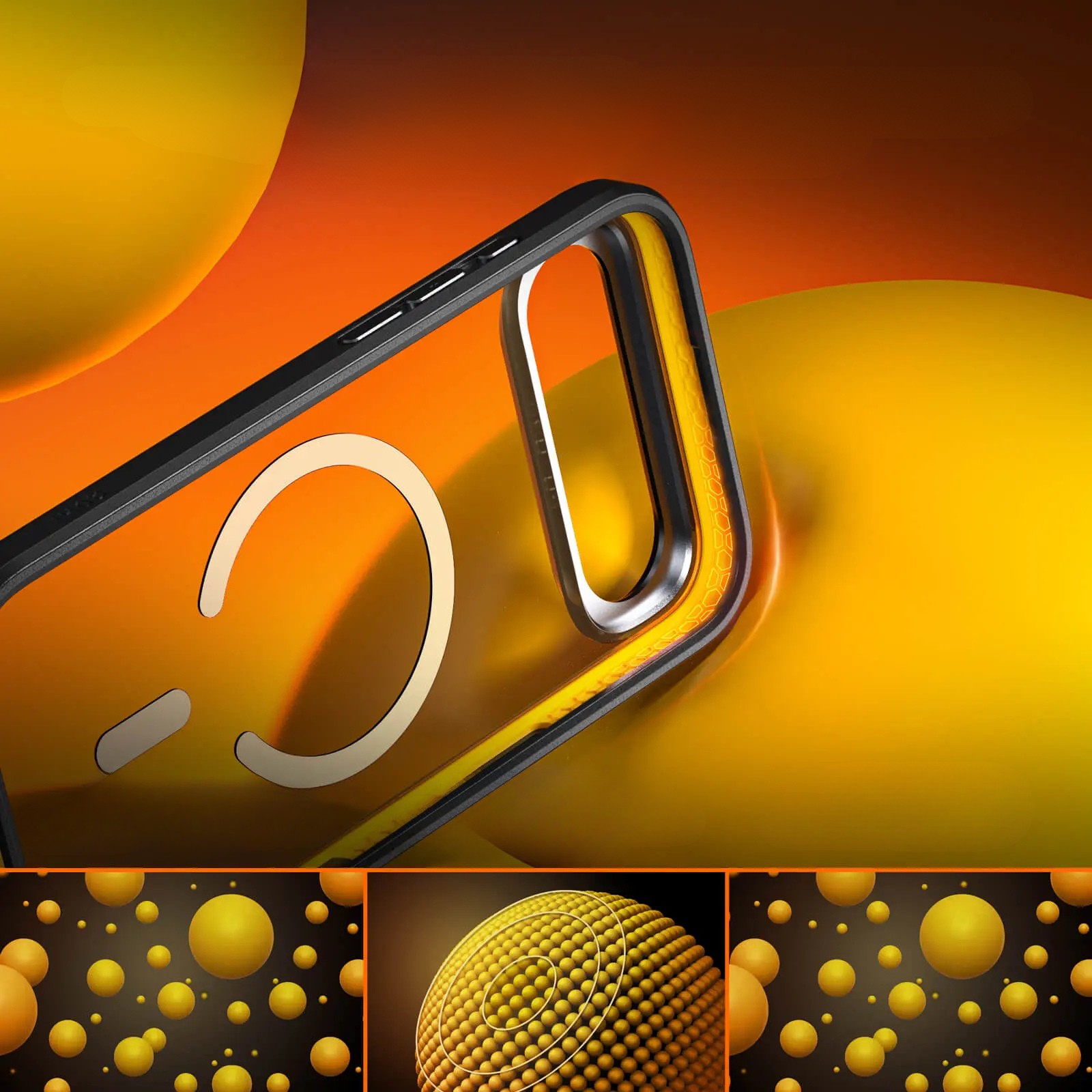 Etui na telefon AOHi The Future Magarmor iPhone 17 Air Czarny
