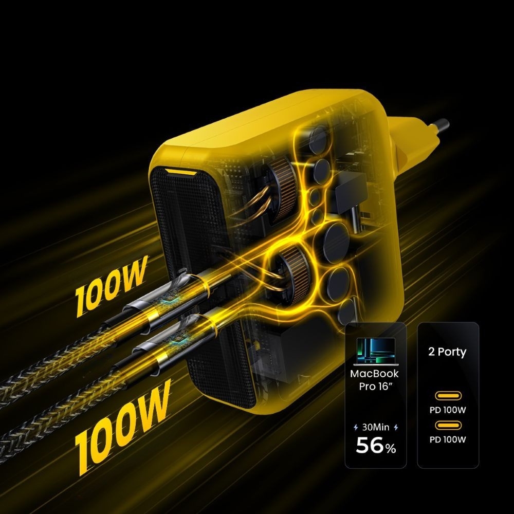 Ładowarka AOHi Magcube PD 100W 2x USB-C