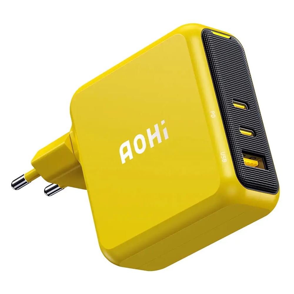 Ładowarka AOHi Magcube PD 140W 2x USB-C, 1x USB-A 