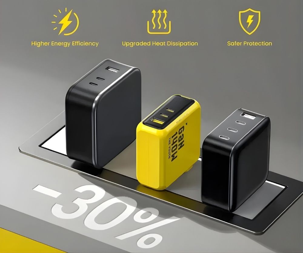 Ładowarka AOHi The Youth PD 140W 2x USB-C, 1x USB-A