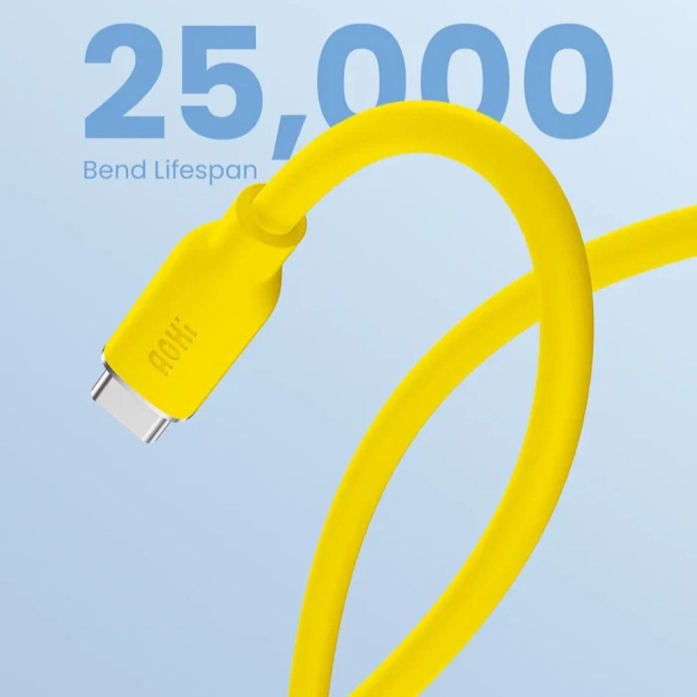 Kabel USB-C AOHi SILKY CABLE MAGLINE 140W 1m