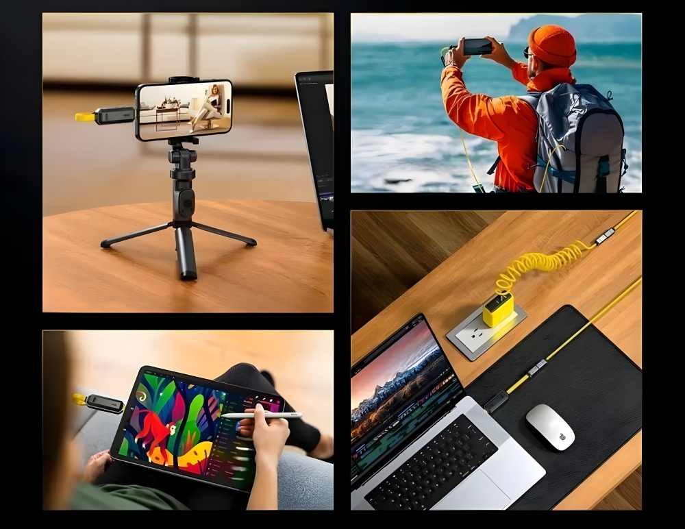 Zestaw Kabli USB-C z pamięcia Flash AOHi The Future Magflash 2 in 1 512GB