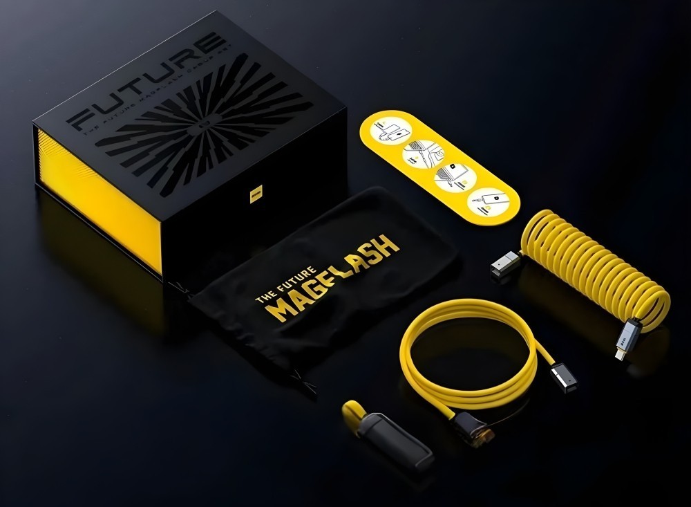 Zestaw Kabli USB-C z pamięcia Flash AOHi The Future Magflash 2 in 1 512GB