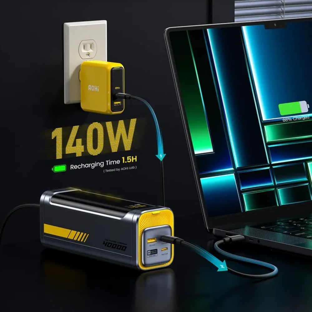 Powerbank AOHi The Future Starship PD 140W 40000mAh