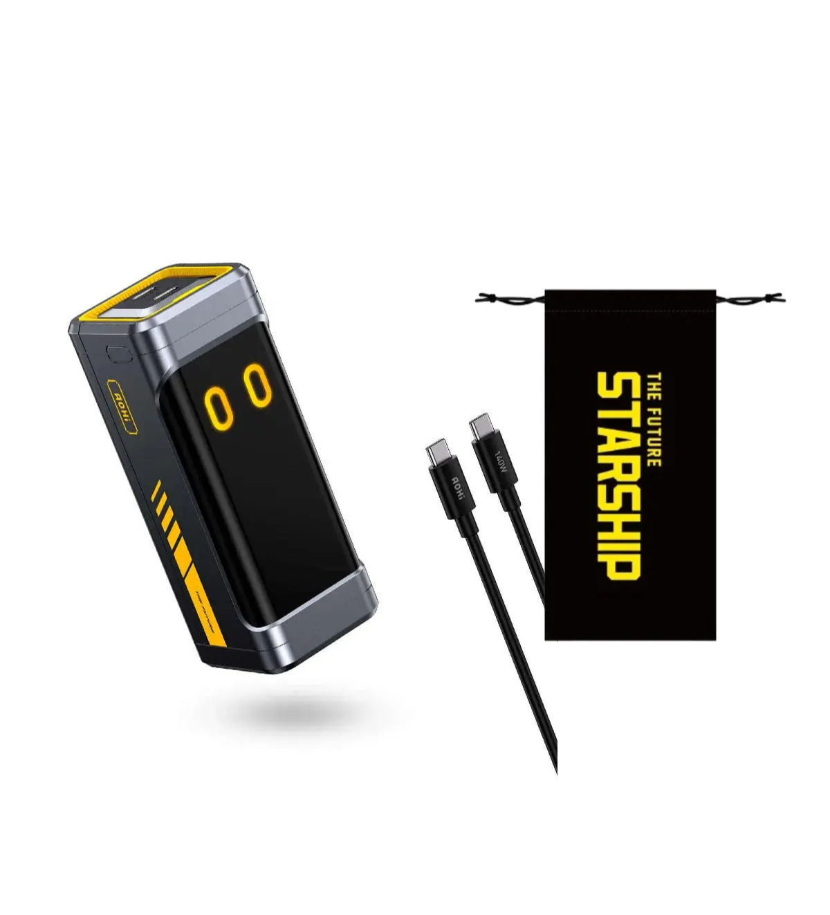 Powerbank AOHi Black Warior PD 3.0 65W 10000mAh