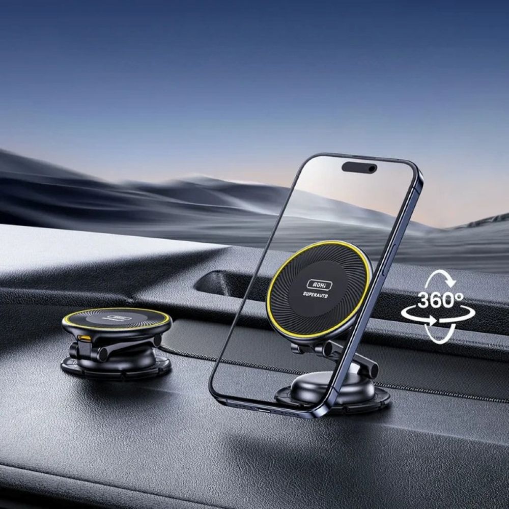Samochodowa ładowarka indukcyjna AOHi Superauto Foldable Magnetic 15W