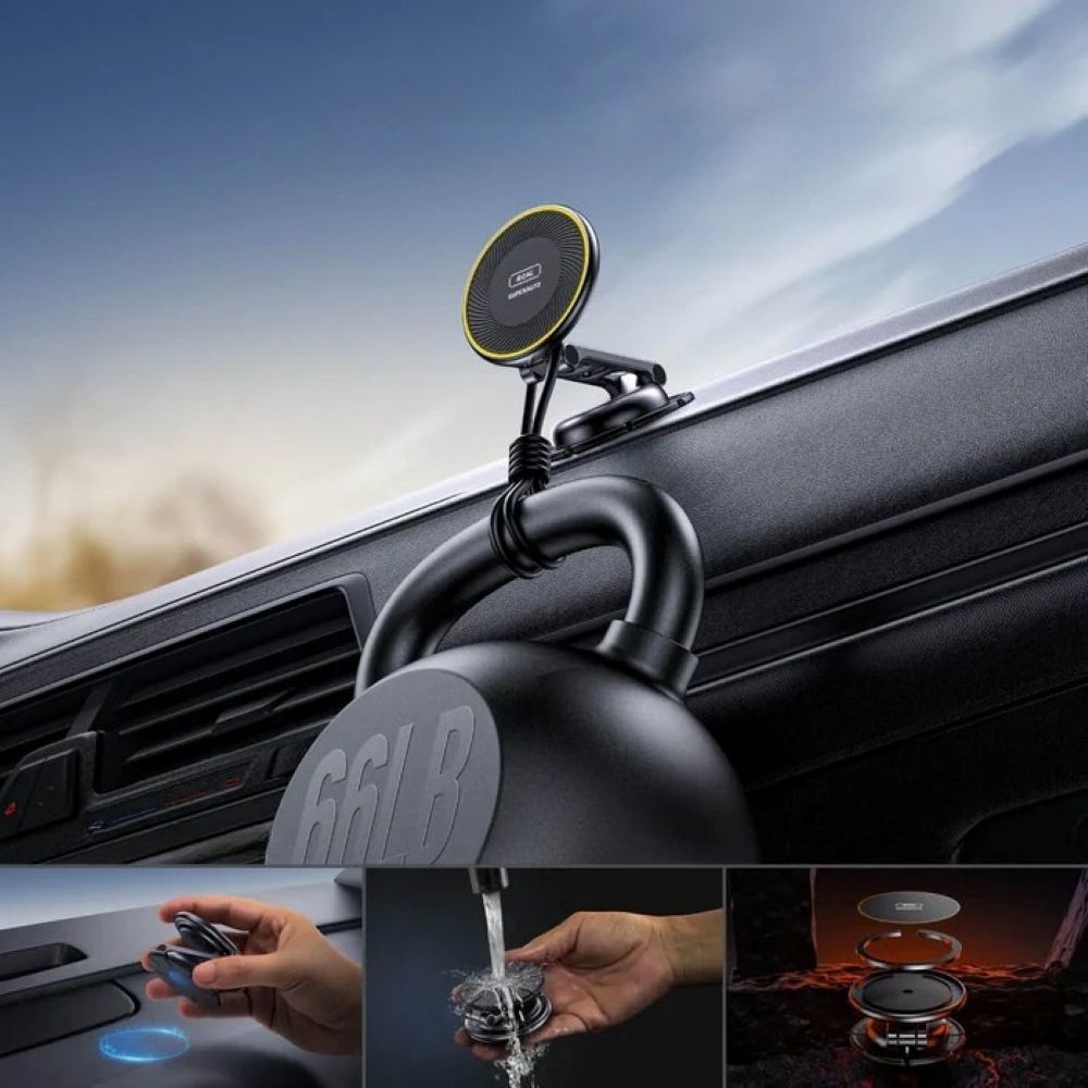 Samochodowa ładowarka indukcyjna AOHi Superauto Foldable Magnetic 15W