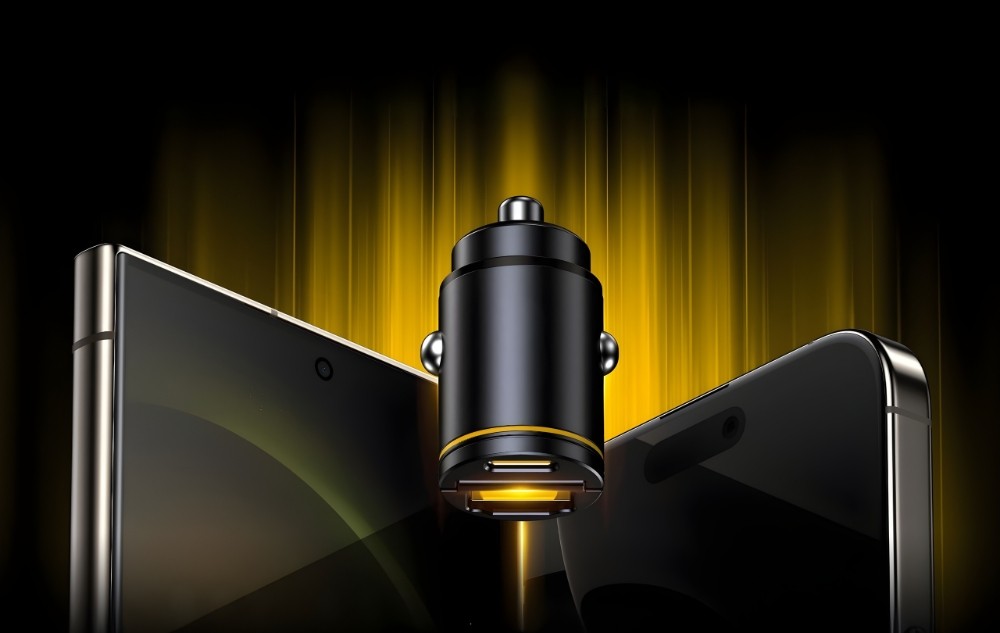 Ładowarka samochodowa AOHi Superauto PD 65W 1x USB-C, 1x USB-A