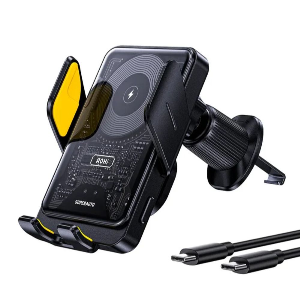 Samochodowa ładowarka indukcyjna AOHi Superauto Smart Sensor 15W