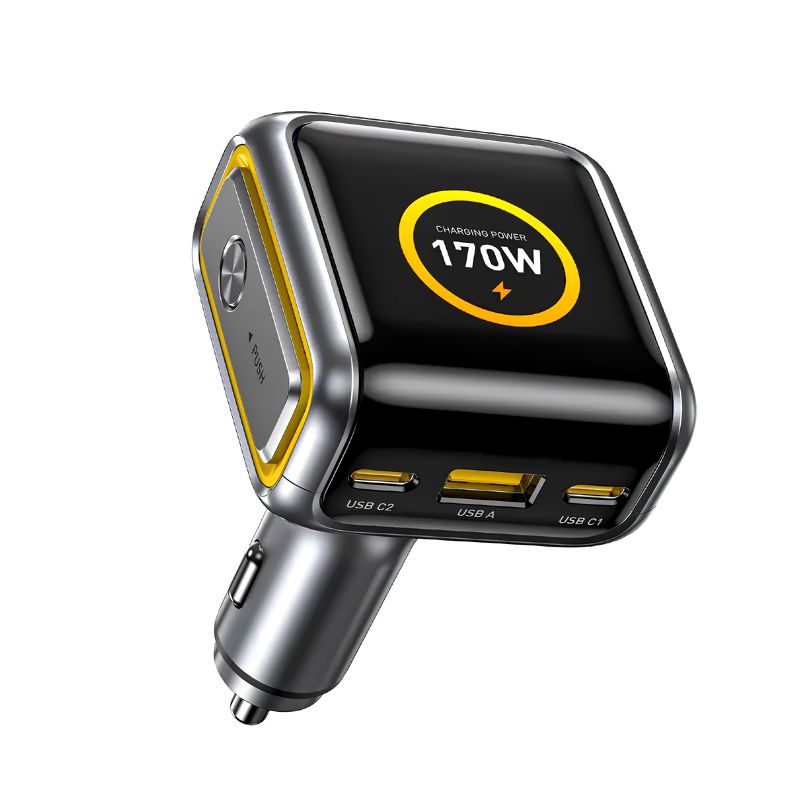 Ładowarka samochodowa AOHi SuperautoThe Future AI 3 portowa 170W