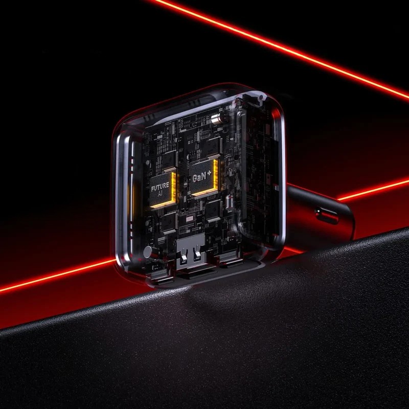 Ładowarka samochodowa AOHi SuperautoThe Future AI 3 portowa 170W