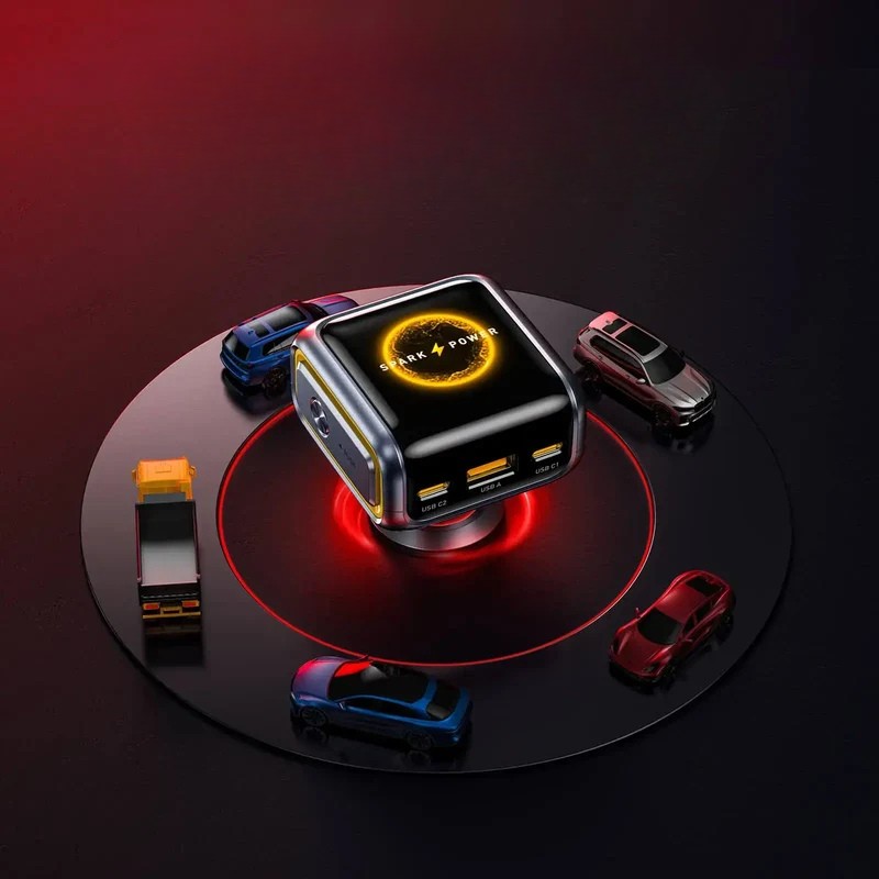 Ładowarka samochodowa AOHi SuperautoThe Future AI 3 portowa 170W