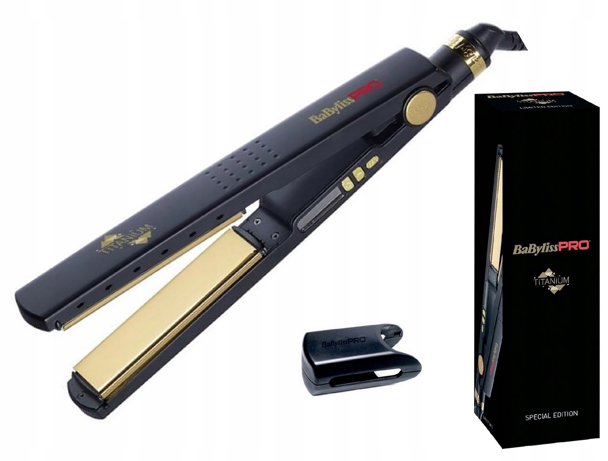 BABYLISS PRO PROSTOWNICA BLACK TITANIUM BAB3091BKTE