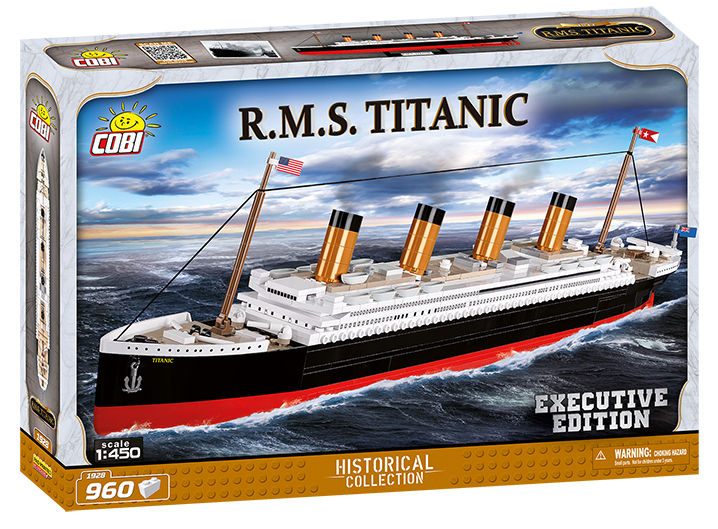 KLOCKI COBI HC 1928 STATEK TITANIC EXECUTIVE EDITION 960KL.