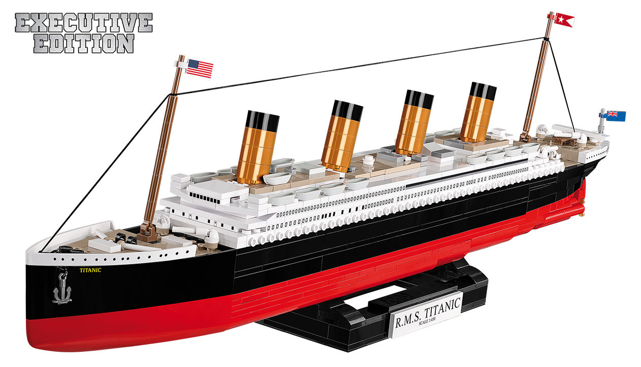 KLOCKI COBI HC 1928 STATEK TITANIC EXECUTIVE EDITION 960KL.