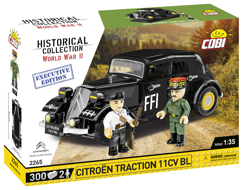 KLOCKI COBI HC WWII 2265 Citroen Traction 11CVBL - Executive Edition