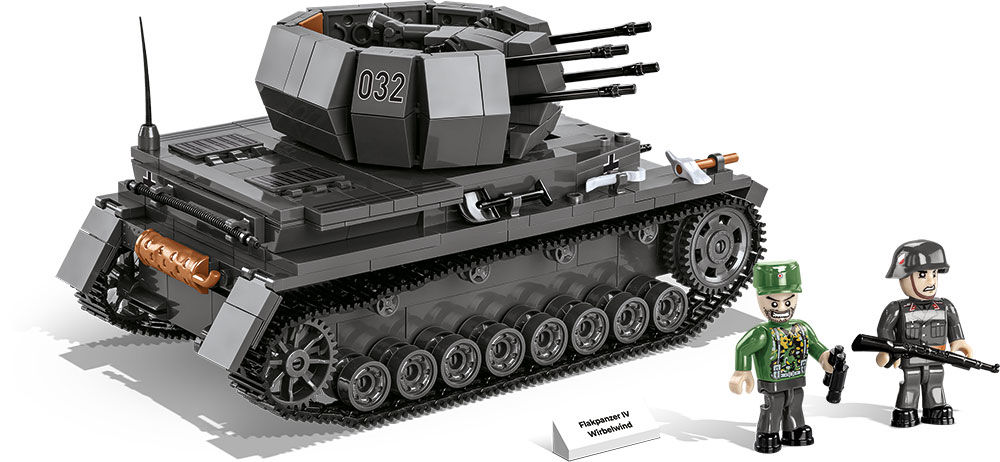 KLOCKI COBI HC WWII 2548 CZOŁG FLAKPANZER IV WIRBELWIND 590KL.