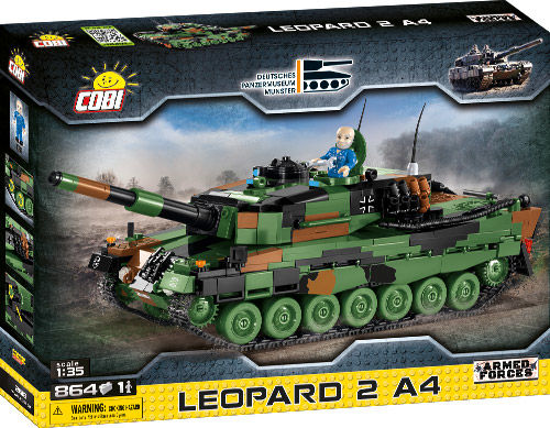 KLOCKI COBI ARMED FORCES 2618 CZOŁG LEOPARD 2 A4