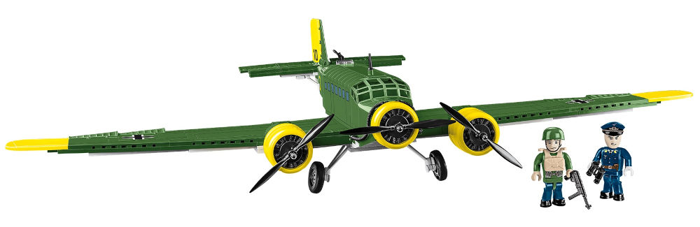 KLOCKI COBI HC WWII 5710 SAMOLOT JUNKERS JU 52/3M 548 KL.