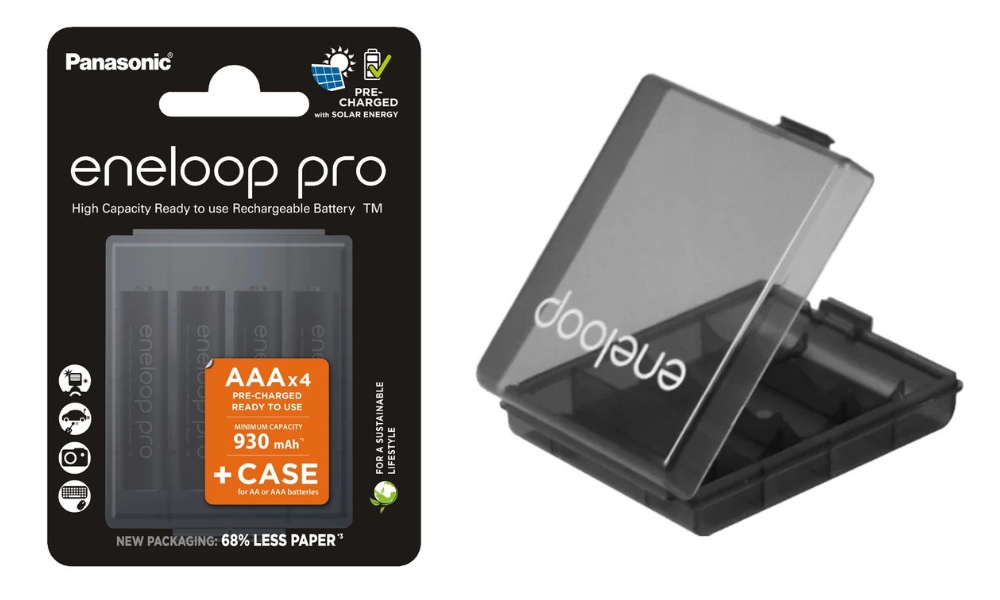 PANASONIC ENELOOP PRO AAA 930mAh 4 szt + box