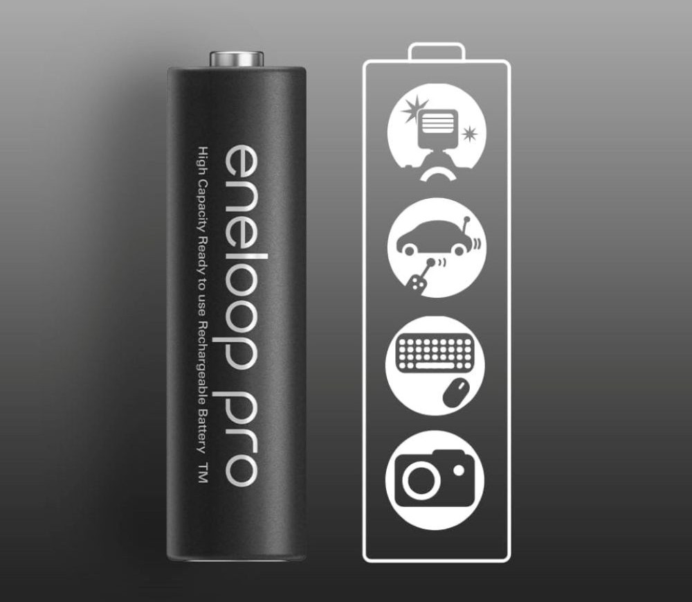 PANASONIC ENELOOP PRO AAA 930mAh 4 szt + box