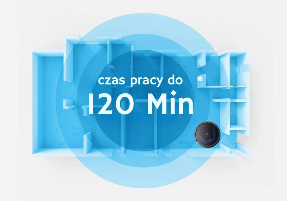Robot sprzątający Eufy RoboVac G50 Hybrid Czarny