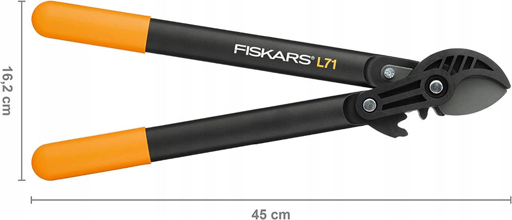 Fiskars 1001556 Nożyce do trawy GS42 Servo-System