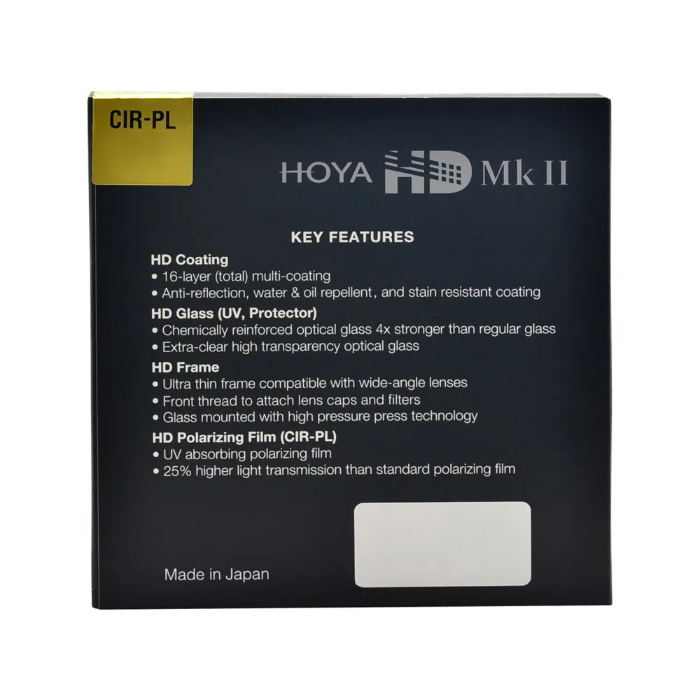 FILTR HOYA POLARYZACYJNY PL-CIR HD MK II 49 mm