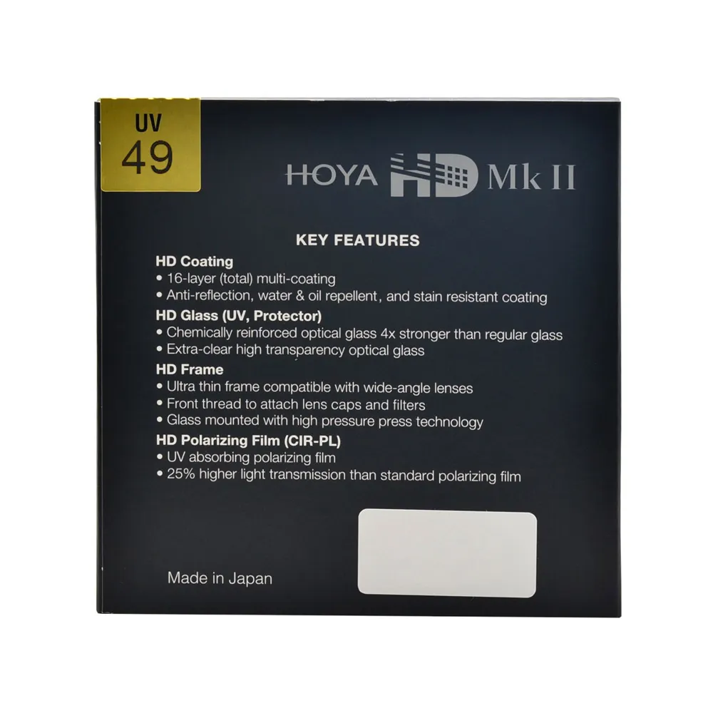 FILTR HOYA UV HD MK II 49 mm