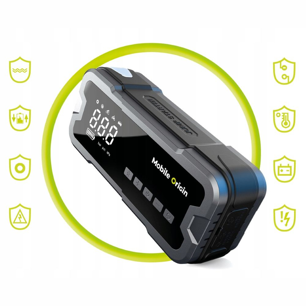 Jump Starter Mobile Origin CA1 z kompresorem powietrza 12 000mAh