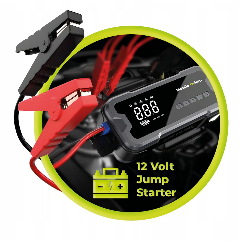 Jump Starter Mobile Origin CA1 z kompresorem powietrza 12 000mAh