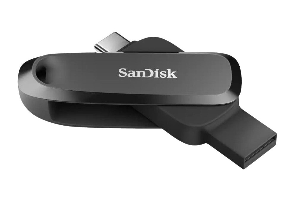 DYSK SANDISK PHONE DRIVE USB Type-C/Type-A 32GB 100MB/s czarny