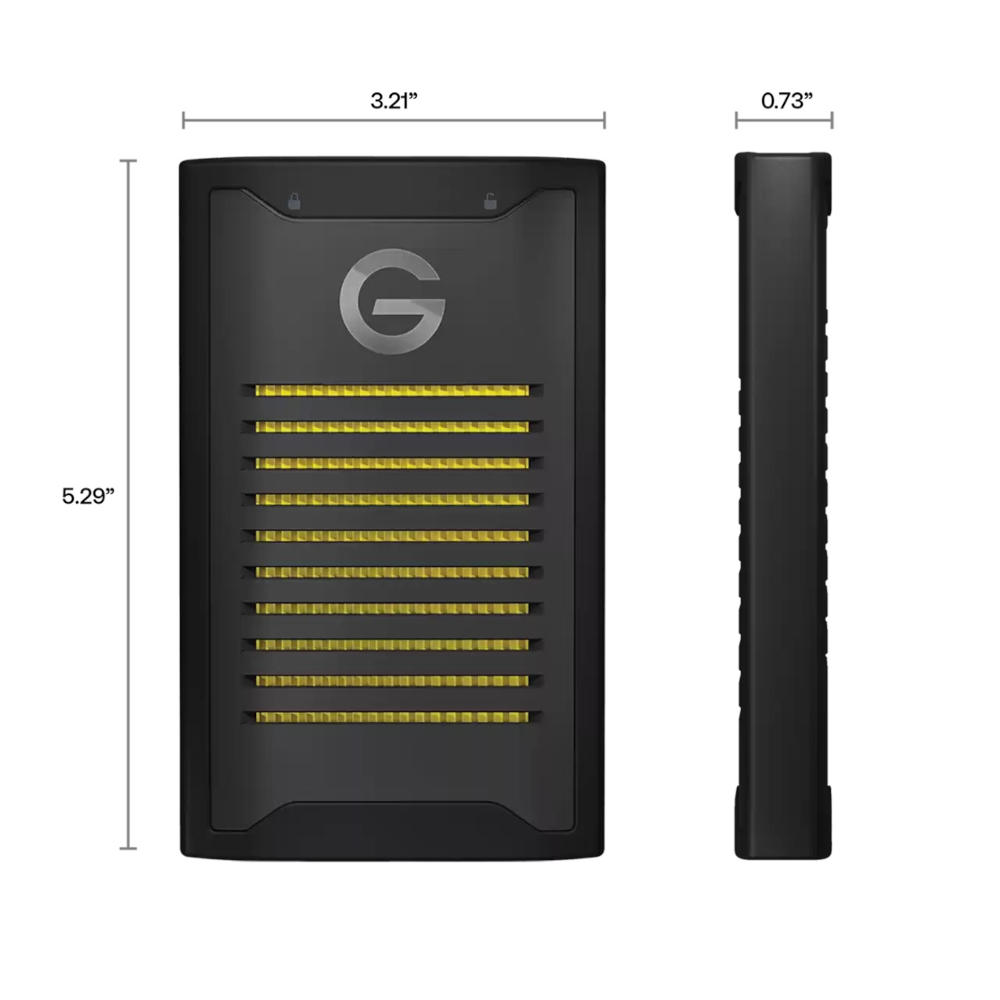 SANDISK PROFESSIONAL G-DRIVE ARMORLOCK SSD 1TB WW