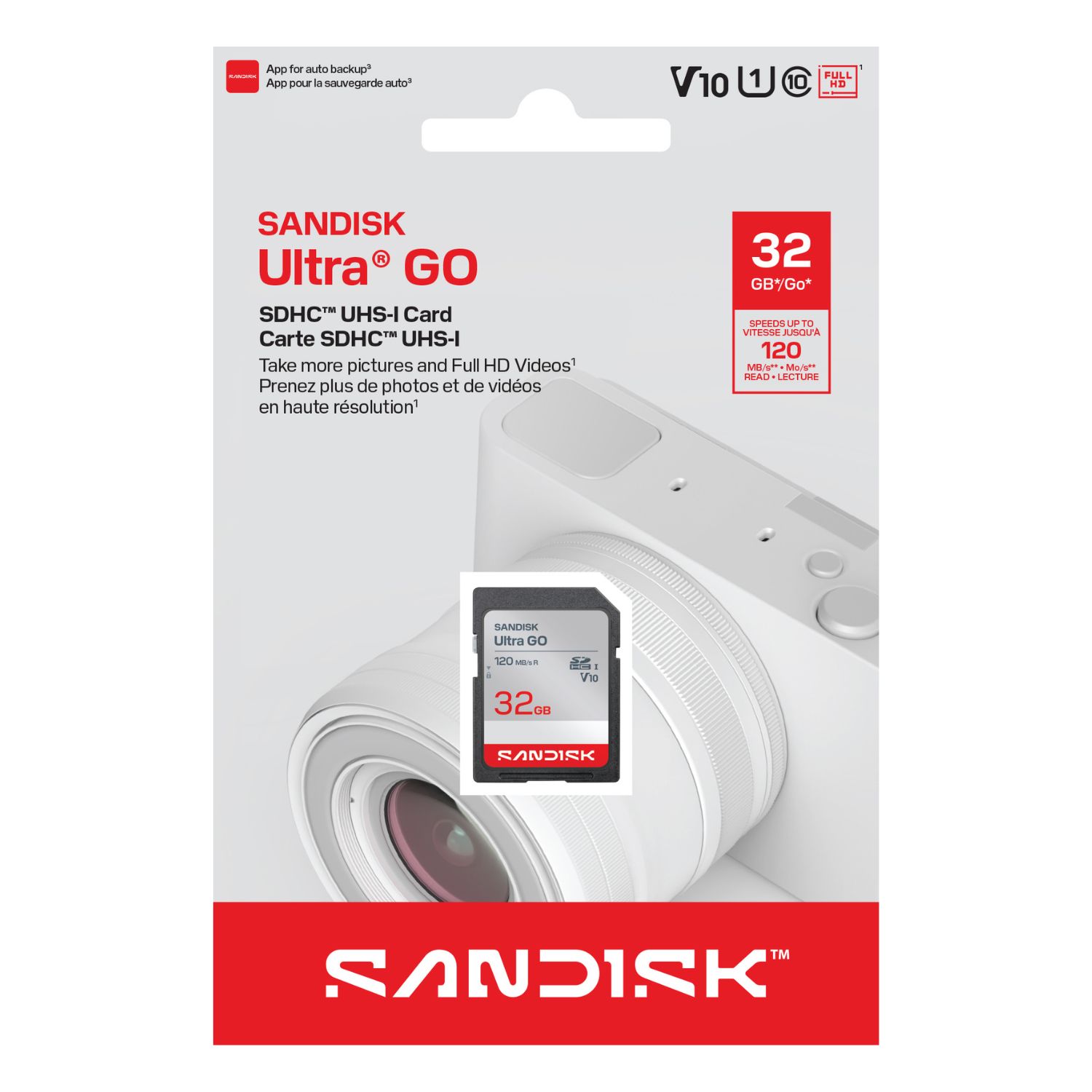 New karta Sandisk Ultra Go SDXC UHS-I 190 mb/s 32GB