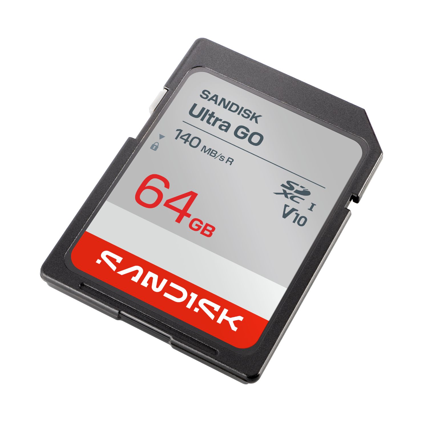 New karta sandisk ultra go sdxc uhs-i 140 mb/s 64gb