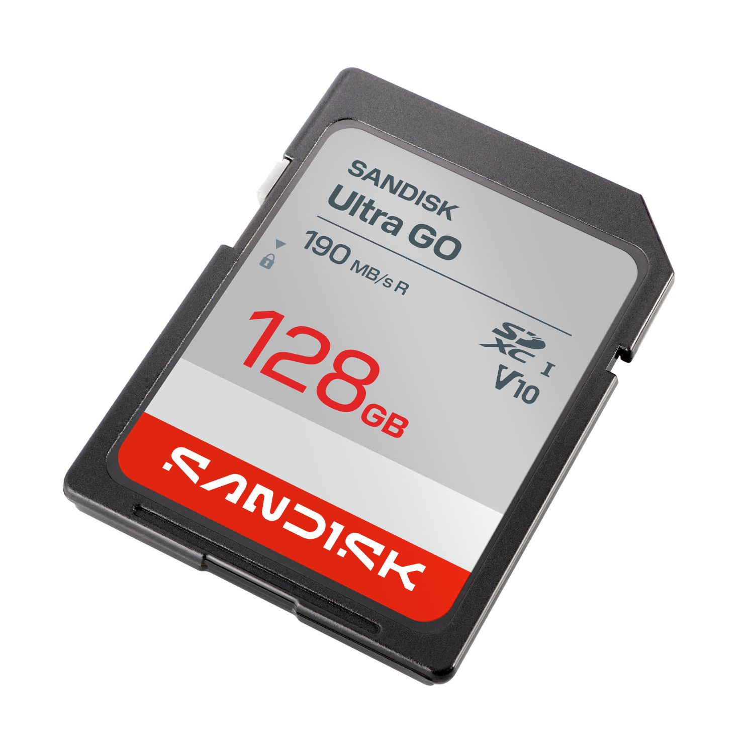 SanDisk Ultra GO SDXC UHS-I, 128GB, 190MB/s – karta pamięci SD Full HD